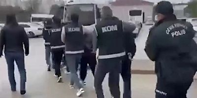 Bayğaralar organize suç örgütüne operasyon: 12 tutuklama