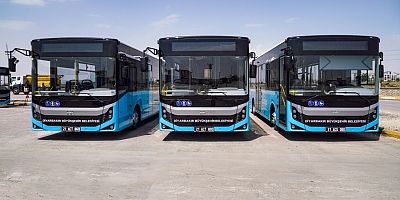 Belediye otobüsleri ücretsiz hizmet veriyor