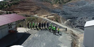 Bingöl’ün Genç ilçesindeki demir rezervinde çalışmalar sürüyor