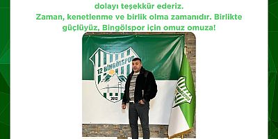 Bingölspor’a Almanyadan Destek