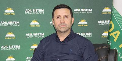 Bismil'de üretim var, sanayi yok: HÜDA PAR İlçe Başkanı'ndan OSB çağrısı