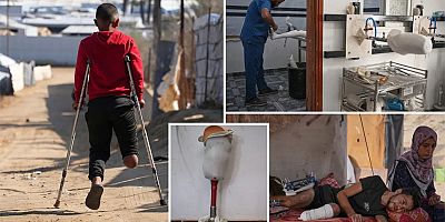BM: Gazze'de 6 bin 600'den fazla kişi protez veya rehabilitasyon bakımına muhtaç