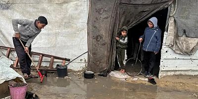 BM: Kış şartlarına rağmen israil Gazze'ye yardımları engellemeyi sürdürüyor