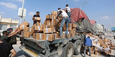 BMGK: Gazze'de insani yardım dağıtımına ilişkin tüm engeller kaldırılmalı