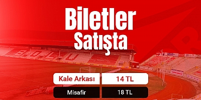 Boluspor- Amedspor Sudan Ucuz  Bilet  14 TL