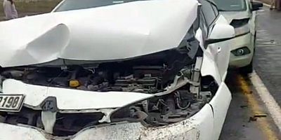 Cenaze konvoyunda zincirleme trafik kazası: 4 yaralı