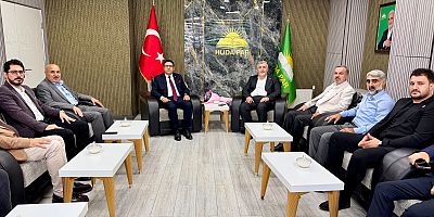 CHP Diyarbakır İl Başkanı Eke’den HÜDA PAR’a ziyaret