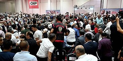 CHP İzmir İl Kongresinde kavga çıktı