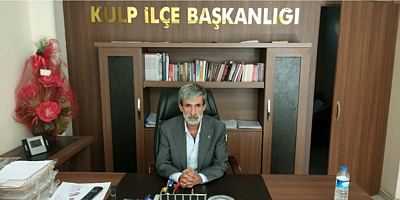 CHP Kulp İlçe Başkanı İhsan Sancar’dan 2026 İçin Acil Çağrı:“Tarımda Dayanıklılık Yılı” Paketi