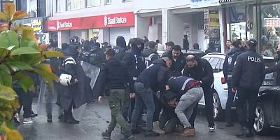 Cizre’de Suriye protestosu sonrası arbede: 2 gözaltı