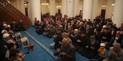 Cizre Ulu Camii dualarla açıldı    