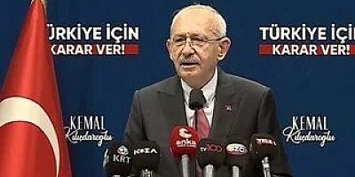 Cumhurbaşkanı adayı Kılıçdaroğlu’dan ilk açıklama 