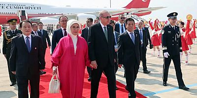 Cumhurbaşkanı Erdoğan Çin'de