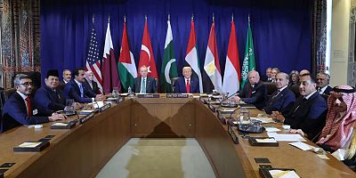 Cumhurbaşkanı Erdoğan, Gazze toplantısına katıldı