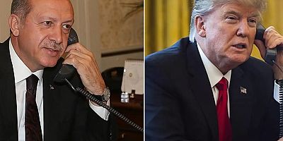Cumhurbaşkanı Erdoğan ile Trump telefonda görüştü