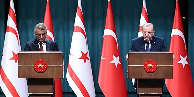 Cumhurbaşkanı Erdoğan: Kıbrıs meselesine en gerçekçi çözüm iki devletin bir arada var olmasından geçiyor