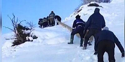 Çüngüş’te Kar 1 Metreyi Aştı  Dicle Elektrik Zorlu Koşullarda Görev Başında