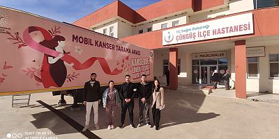 Çüngüş’te Ücretsiz Meme Kanseri Taraması Yoğun İlgi Gördü