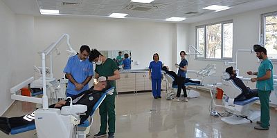  D Ü DİŞ HEKİMLİĞİ HASTANESİ HİZMET VERMEYE BAŞLADI