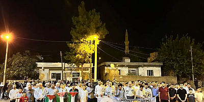 Dargeçit halkı Gazze ve Küresel Sumud Filosu'na destek için meydanlara indi