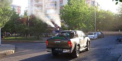 DBB’den 17 ilçede ULV destekli ilaçlama çalışması