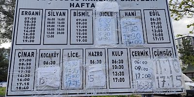 DBB İlçe Otobüs Hareket Levhası Tepki Çekti!..