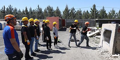 DBB personelinden olası afetlere karşı hazırlık