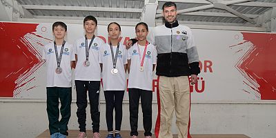 DBB sporcuları Türkiye Salon Şampiyonası’ndan madalya ile döndü