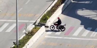 Denetimden kaçan motosiklet sürücüsüne 52 bin lira ceza