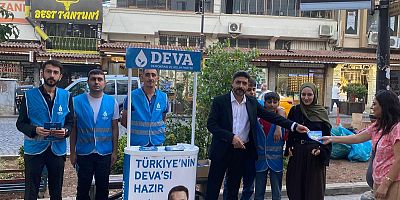 DEVA’dan Diyarbakır’da Gençlik Çıkarması: “Gençler Nerede, DEVA Orada”