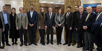 DEVA Partisi’nden Büyükşehir Belediyesine ziyaret