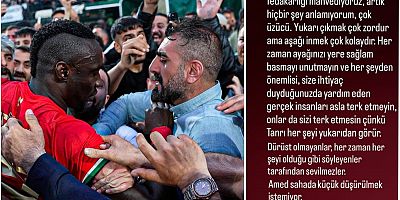 Diagne’den Manidar Sözler: “Yukarı Çıkmak Zor, Aşağı İnmek Kolay”