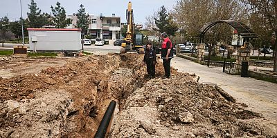 Dicle Devlet Hastanesi İçin Yağmur Suyu Hattı Kuruluyor