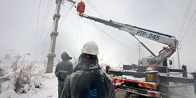 Dicle Elektrik Ekipleri -20 Derecede Görev Başında!