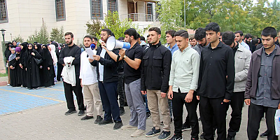 Dicle Üniversitesi öğrencilerinden tesettüre hakarete tepki