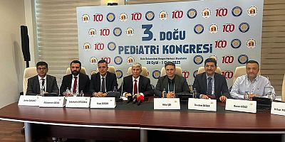 Dillere Destan bir kongre olan Doğu Pediatri Kongresi sona erdi 