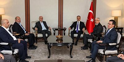 Dışişleri Bakanı Fidan, HAMAS heyeti ile görüştü
