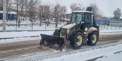 DİSKİ, 13 kırsal ilçede karla mücadele çalışmalarını sürdürüyor