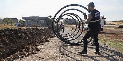 DİSKİ, Bismil Kooperatif Mahallesi’nde içme suyu altyapısını güçlendiriyor