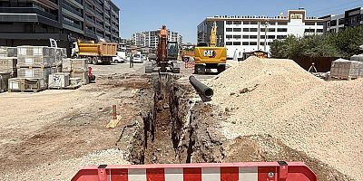 DİSKİ’den Şeyh Şamil Mahallesi’ne 2 bin 500 metrelik kanalizasyon hattı