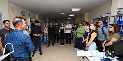DİSKİ’den Tıp Fakültesi öğrencilerine içme suyu eğitimi