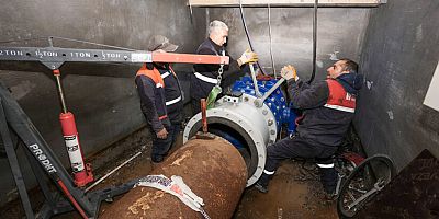 DİSKİ’den yaz öncesi su altyapısına güçlendirme hamlesi