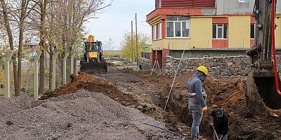 DİSKİ, Doluçanak’a 2 bin 500 metrelik yeni kanalizasyon hattı döşüyor