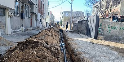 DİSKİ, Ergani’de 40 Hanenin Su Sorununu Çözdü