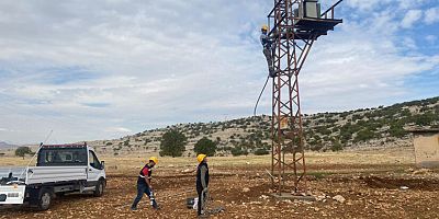DİSKİ Ergani Hoşan Terfi Merkezi’nin enerji hattı yenilendi