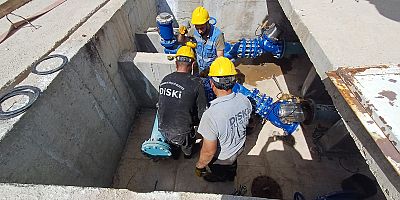 DİSKİ, Ergani Terfi İstasyonu’nda Pompa Güvenliğini Artırdı