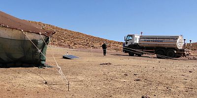 DİSKİ, kırsal mahallelere 15 tankerle kesintisiz su ulaştırıyor