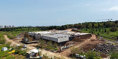 DİSKİ’nin 20 Bin Metreküplük Yeni Su Deposu Tamamlanma Aşamasında