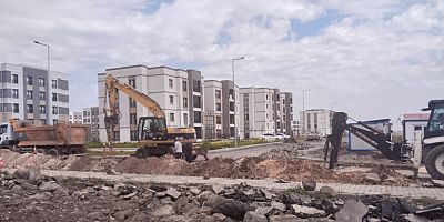 DİSKİ, Oğlaklı’da pazar alanı için kanalizasyon hattını tamamladı