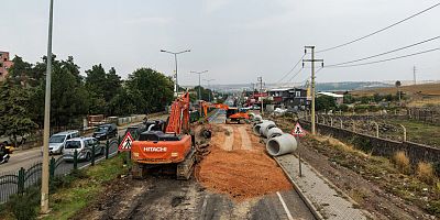 DİSKİ, Seyrantepe’de 1.200 metrelik kanalizasyon hattını yeniliyor
